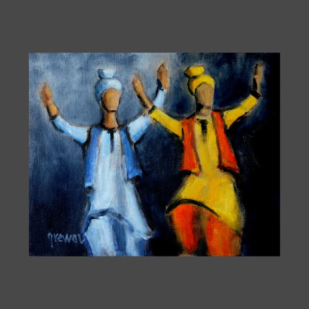 Bhangra dancers by sukhpalgrewal