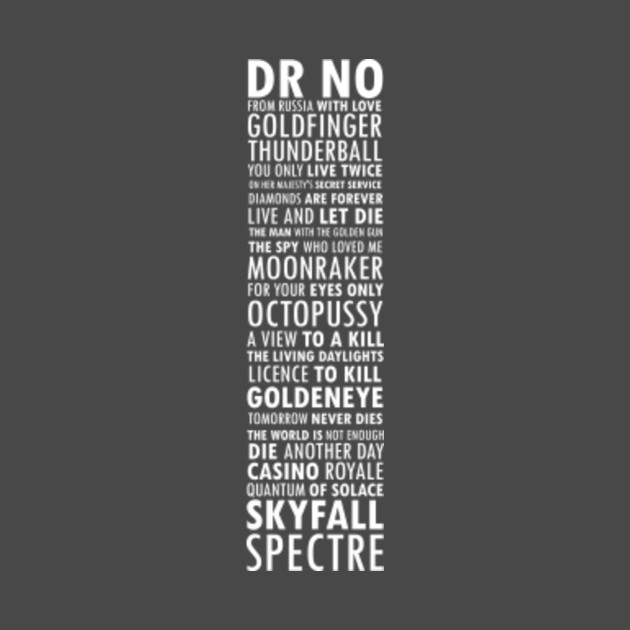 James Bond Titles James Bond Titles