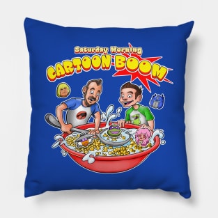 Cartoon Boom Retro Pillow