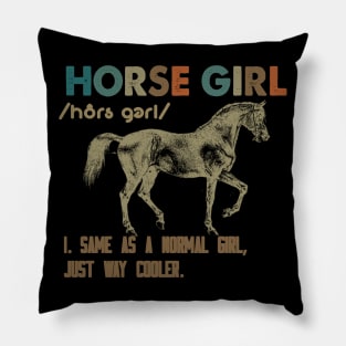 HORSE GIRL WAY COOLER Pillow