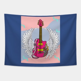 Favorite Instrument Guitar Grand Piano Tapestry