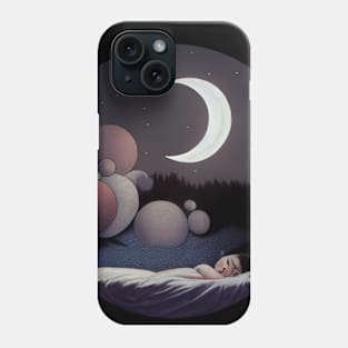 Bedtime Moon Phone Case