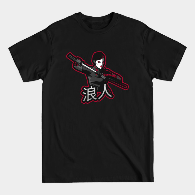 Discover Female Ronin Samurai 浪人 - Ronin - T-Shirt