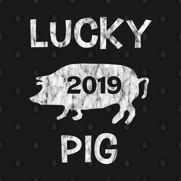 Lucky Chinese New Year Of The Pig 2019 by familycuteycom