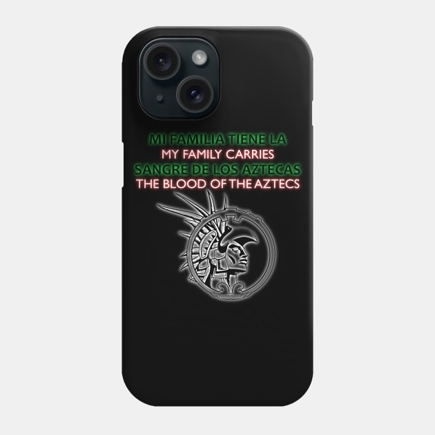 Blood of the Aztecs Phone Case by Millette Mercantile