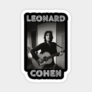 Leonard Cohen Magnet