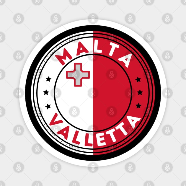 Valletta Magnet by footballomatic