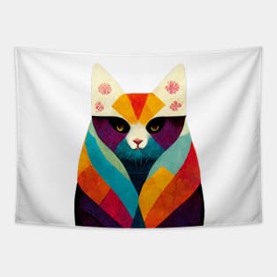 Antique Egyptian Cat Tapestry