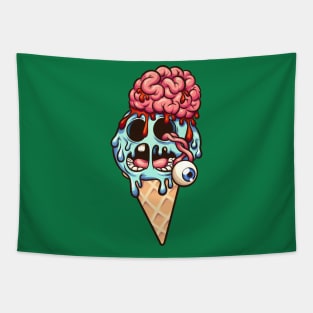 Zombie Ice Cream Tapestry