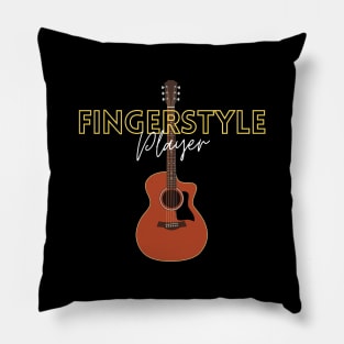 Fingerstyle Player All Mahogany Pillow