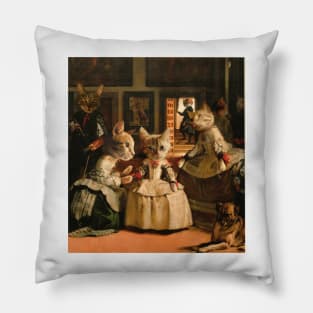 Cat Painting Pillow