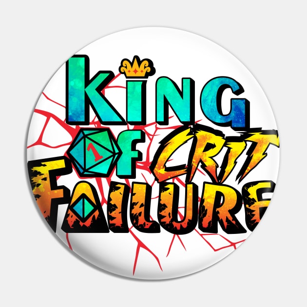 King of Crit Pin by FallingStar