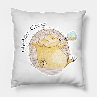 A Hog's Life - Hedge-Grog Pillow