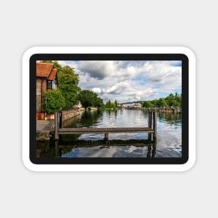 A Landing Stage at Marlow on Thames Magnet