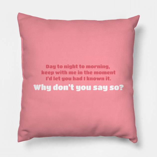 Say So Doja Cat Song Lyrics Design Say So Doja Cat Pillow