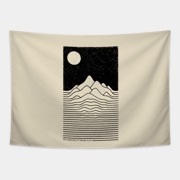 FEELING ALIVE Tapestry by vincentcousteau