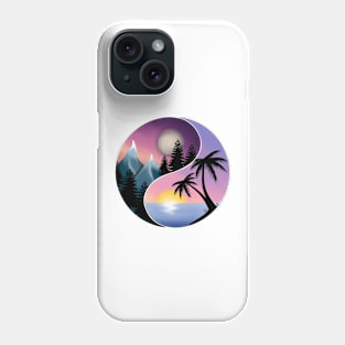 Complementary Yin Yang design Phone Case