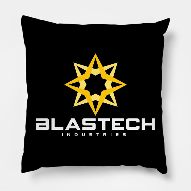 BlasTech Pillow by MindsparkCreative