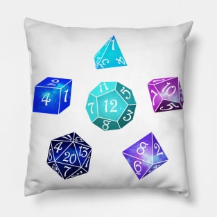 Neon dice Pillow