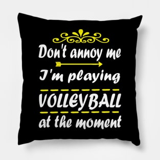 Volleyball beach volleyball sport Pillow