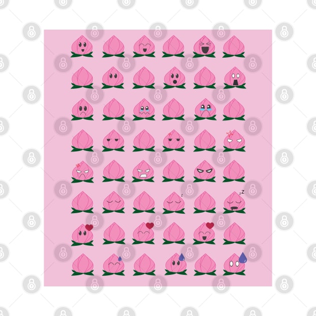 Rosebud Emoji Grid by jennibee20