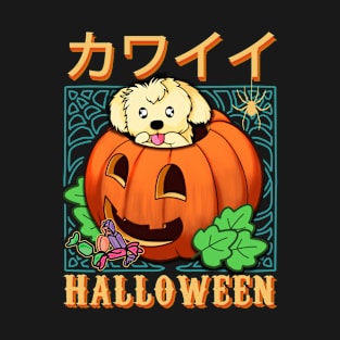 Cute Animals Halloween Pumpkin v22 - Happy Halloween T-Shirt