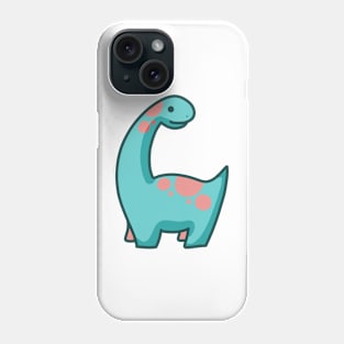 Cute Long Neck Dinosaur, Brontosaurus, Brachiosaurus Phone Case