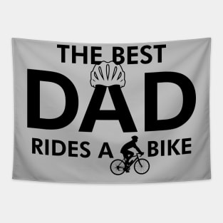 Cycling Dad Best Dad Gift For Cycling Dads Fathers Tapestry