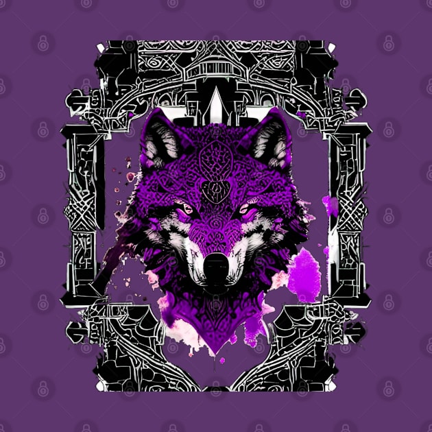 Wolf Purple by TRF Clothing