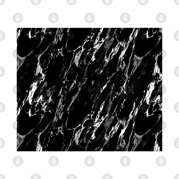 Black Marble with White texture by MilotheCorgi