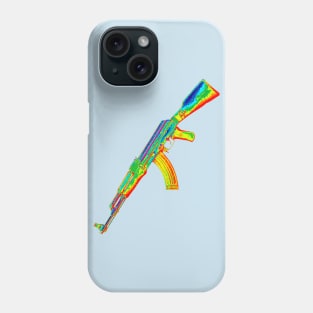 AK47 Rainbow Phone Case