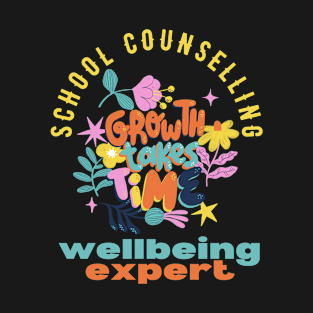 School Counselling Wellbeing Expert T-Shirt