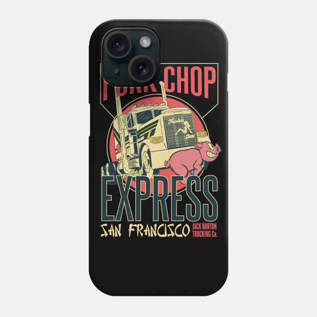 Pork Chop Express - Jack Burton Trading Phone Case by Meta Cortex