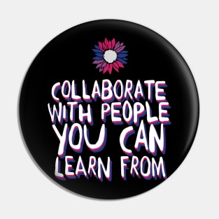 collaborate with people Pin