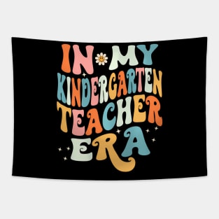 In My Kindergarten Teacher Era Kinder Groovy Tapestry