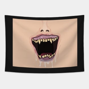 Fright Night Mouth Tapestry