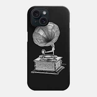 Sound From The Old Gramophone Phone Case