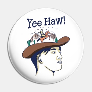 Cool Cowboy Pin