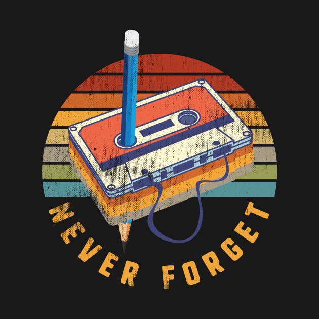 Never Forget Audio Cassette by All-About-Words