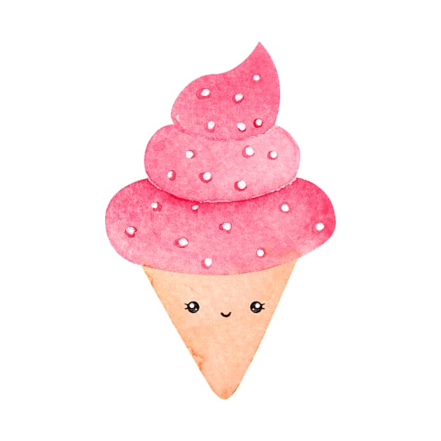 Cute ice cream by shoko