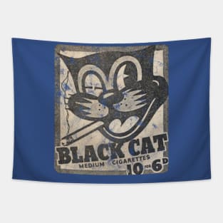 Black Cat Cigarettes Tapestry