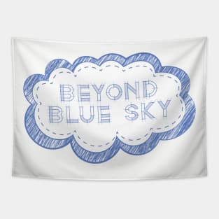 Beyond Blue Sky Tapestry