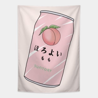 Korean Peach Suntory Soft Drink Tapestry