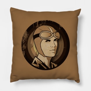 Aviator Vintage School Pillow