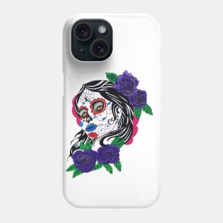 Day of the dead girl Phone Case