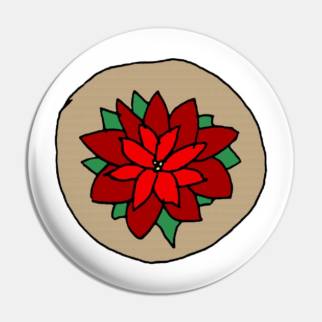 Poinsettia Pin by jhsells98