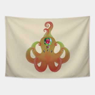 Octopus - Alexandrite (Chrysoberyl) Tapestry