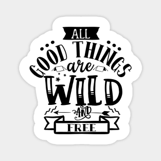 Camping And Hiking Adventure Magnet