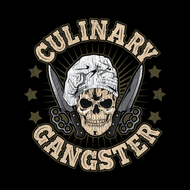 Cute & Funny Culinary Gangster Cooking Pun by theperfectpresents