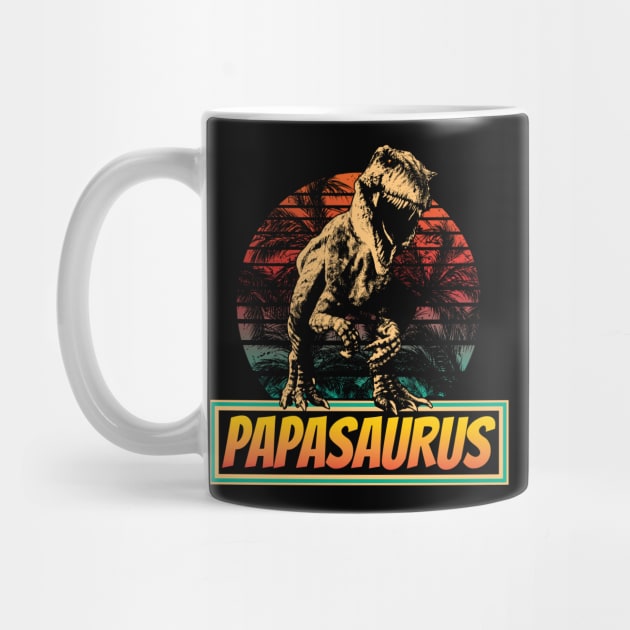 Dadasaurus Dad Saurus Dino Fathers Day Mug Daddy Papa Rex from